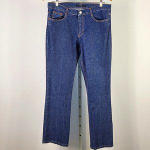 THEORY straight leg jeans Sz 12